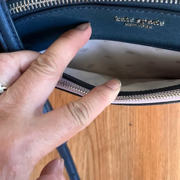 Kate Spade Purple and Dark Blue Crossbody Bag - Picture 5 of 11
